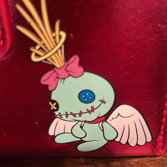Disney Loungefly NWOT Stitch Devil Wallet - Picture 4 of 7